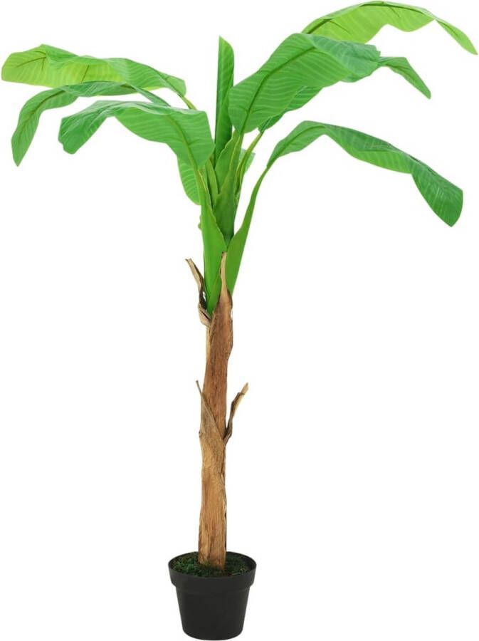 VidaXL -Kunstboom-met-pot-banaan-180-cm-groen
