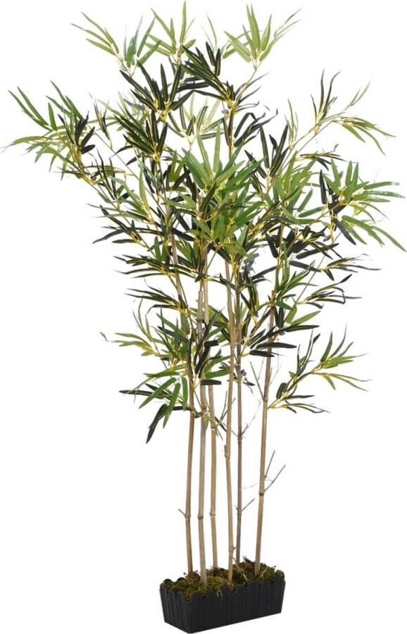 VidaXL -Kunstplant-bamboe-1288-bladeren-180-cm-groen