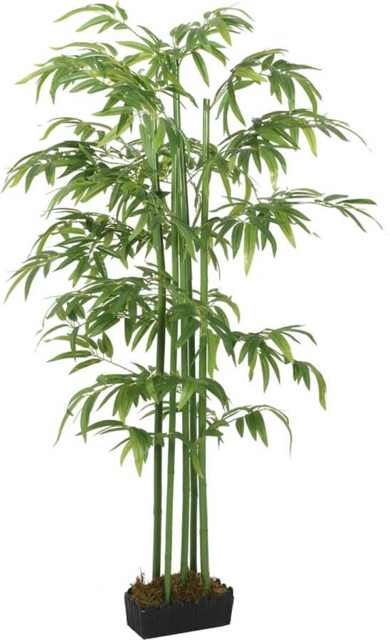 VidaXL -Kunstplant-bamboe-384-bladeren-120-cm-groen