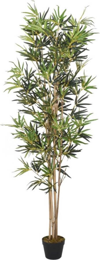 VidaXL -Kunstplant-bamboe-1288-bladeren-180-cm-groen