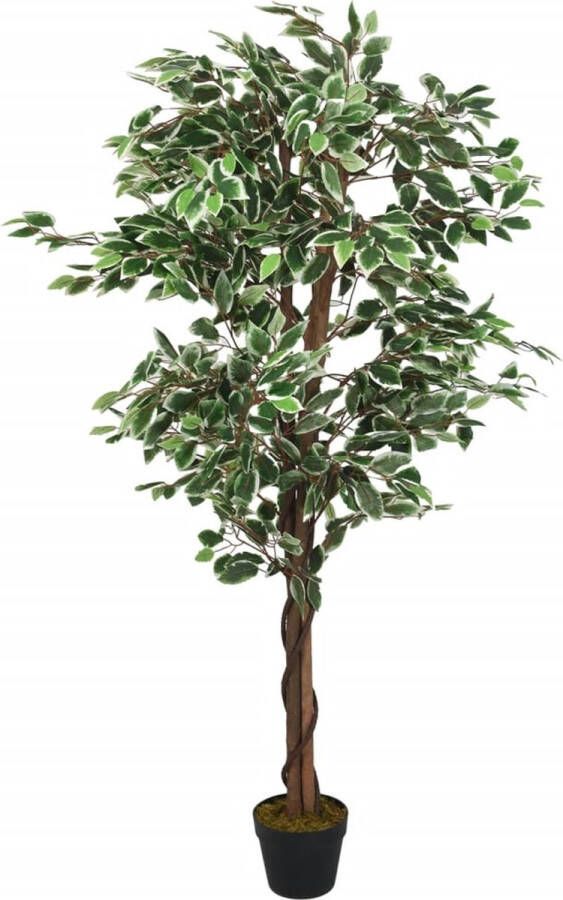 VidaXL -Kunstplant-ficus-378-bladeren-80-cm-groen