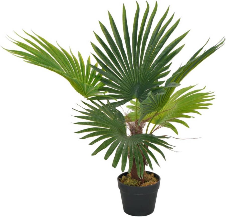 VidaXL -Kunstplant-met-pot-palm-70-cm-groen