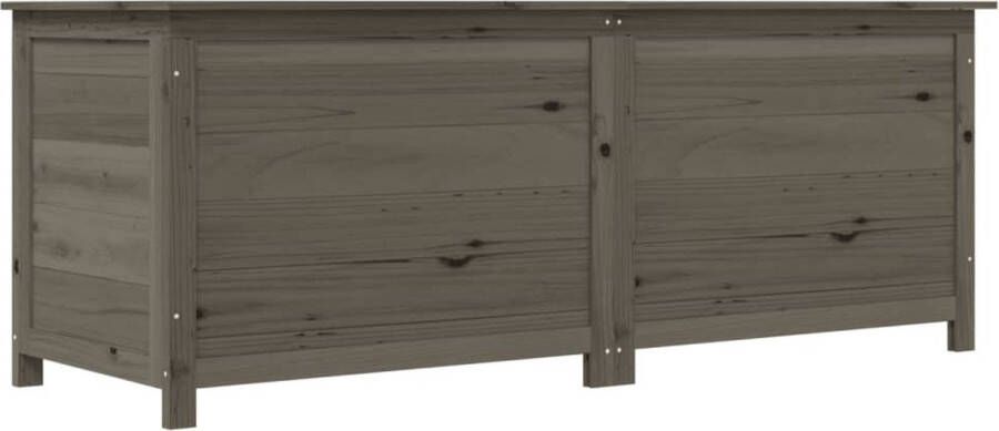 VidaXL -Kussenbox-150x50x56-cm-massief-vurenhout-antracietkleurig