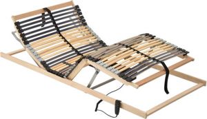 VidaXL Lattenbodem met 42 latten 7 zones elektrisch 70x200 cm