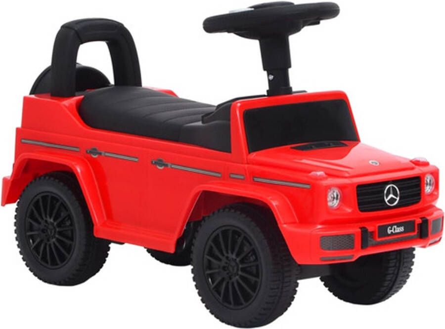 VidaXL Loopauto Mercedes Benz G63 rood