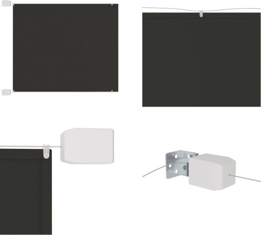 VidaXL Luifel verticaal 180x1200 cm oxford stof antracietkleurig Verticale Luifel Verticale Luifels Luifel Verticaal Scherm