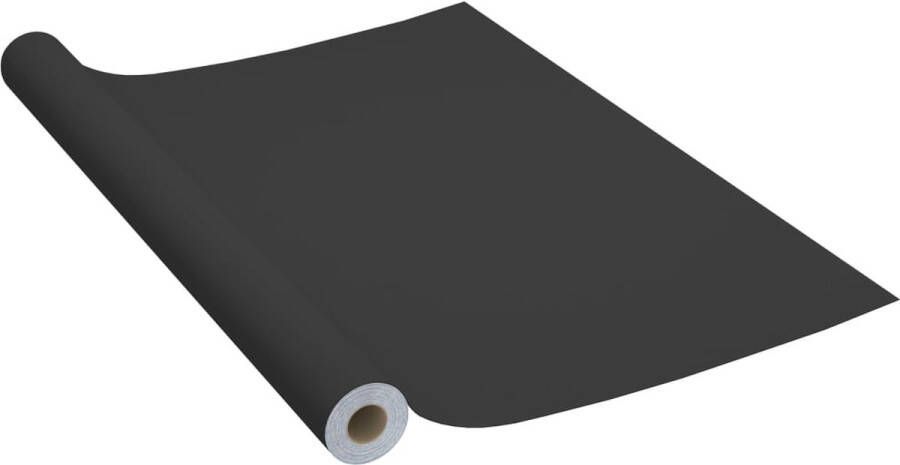VidaXL -Meubelfolie-zelfklevend-500x90-cm-PVC-zwart