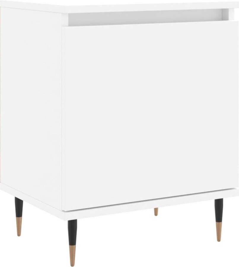 VidaXL -Nachtkastje-40x30x50-cm-bewerkt-hout-wit