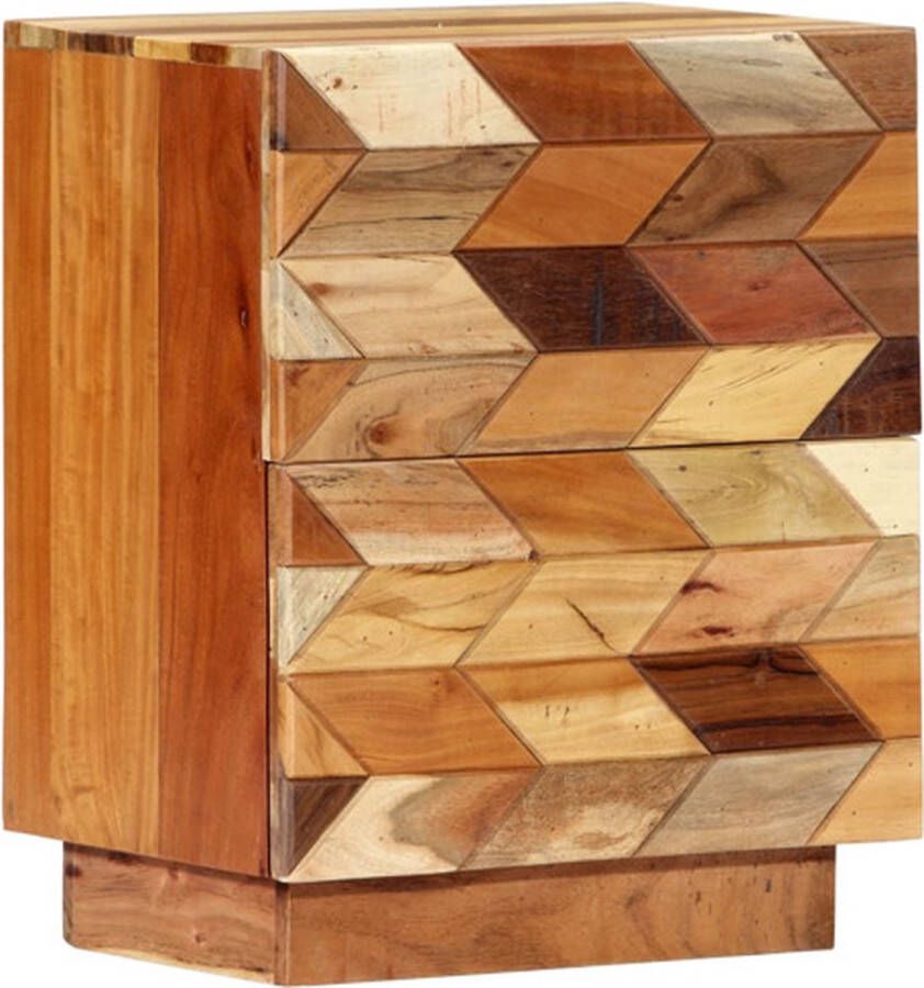 VidaXL Prolenta Premium Nachtkastje 40x30x50 cm massief gerecycled hout