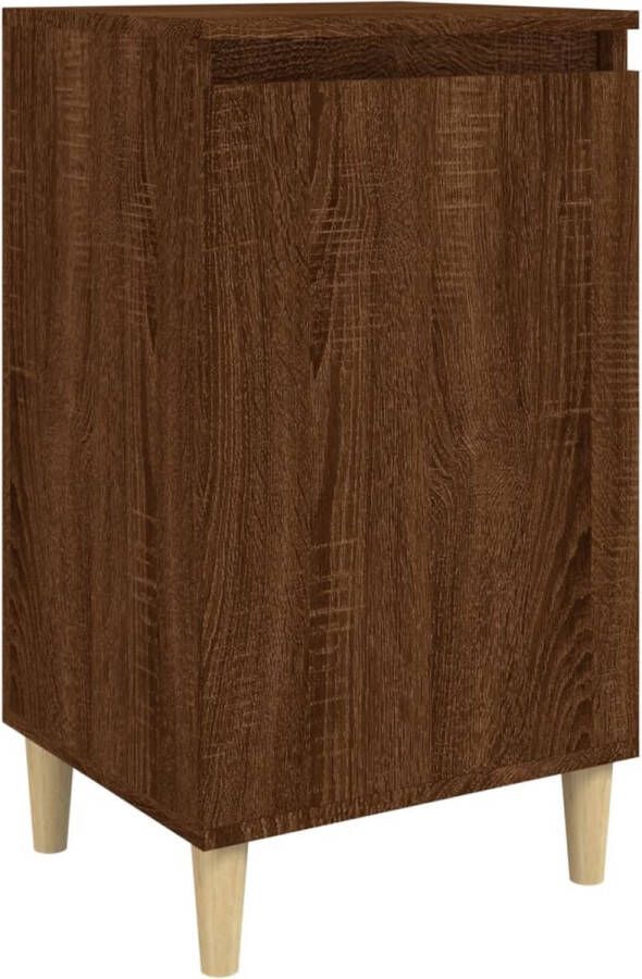 vidaXL -Nachtkastje-40x35x70-cm-bewerkt-hout-bruin-eikenkleur