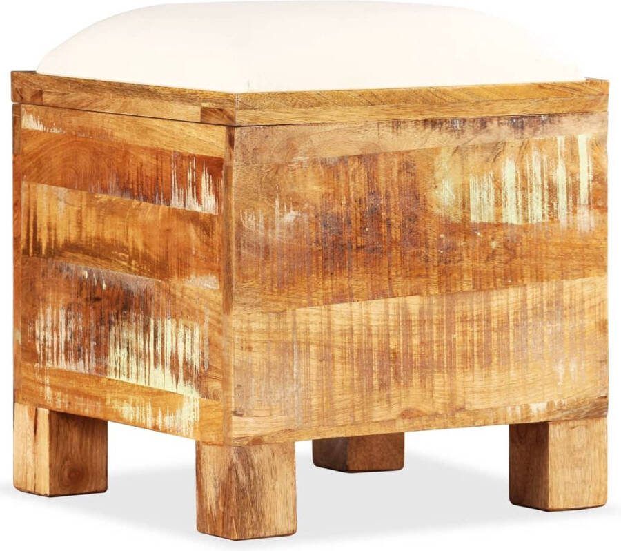 VidaXL -Opbergbankje-40x40x45-cm-massief-gerecycled-hout