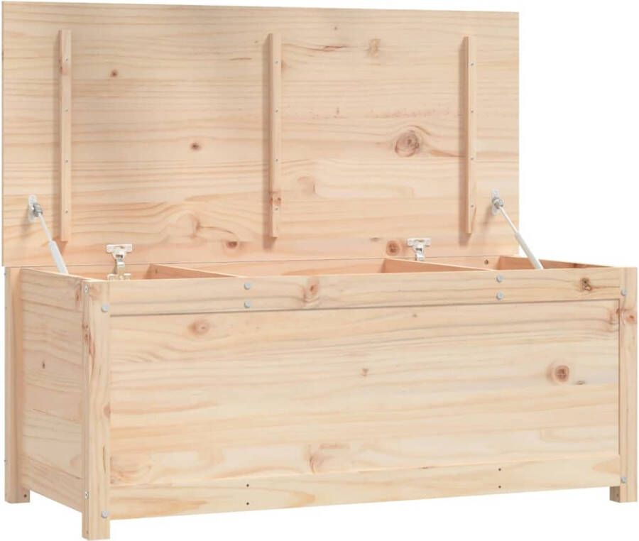 VidaXL -Opbergbox-110x50x45 5-cm-massief-grenenhout
