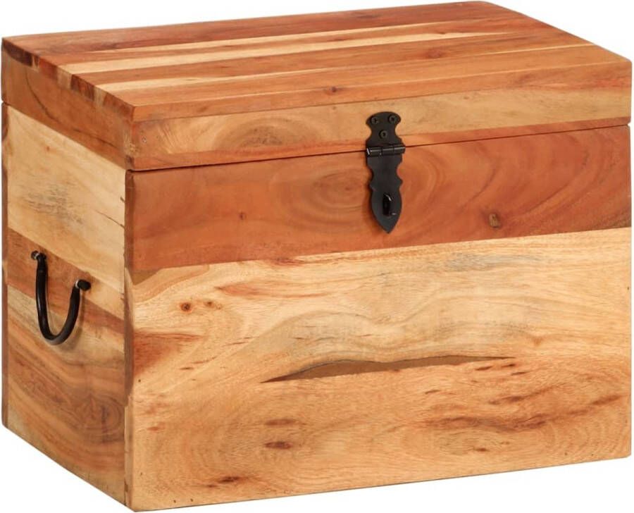 VidaXL -Opbergbox-39x28x31-cm-massief-acaciahout