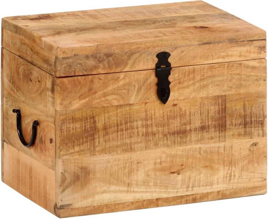 VidaXL -Opbergbox-39x28x31-cm-massief-mangohout