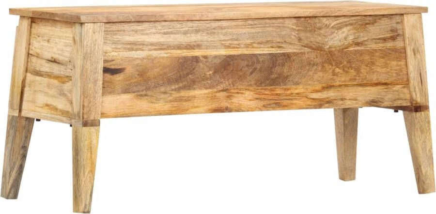VidaXL Opbergbox 99x35x48 cm massief mangohout