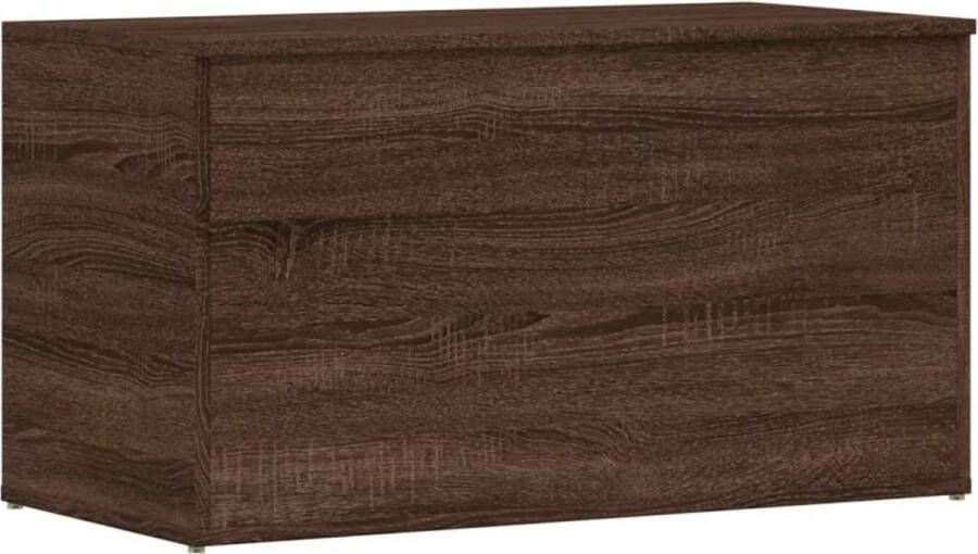 VidaXL -Opbergkist-84x42x46-cm-bewerkt-hout-bruineikenkleurig