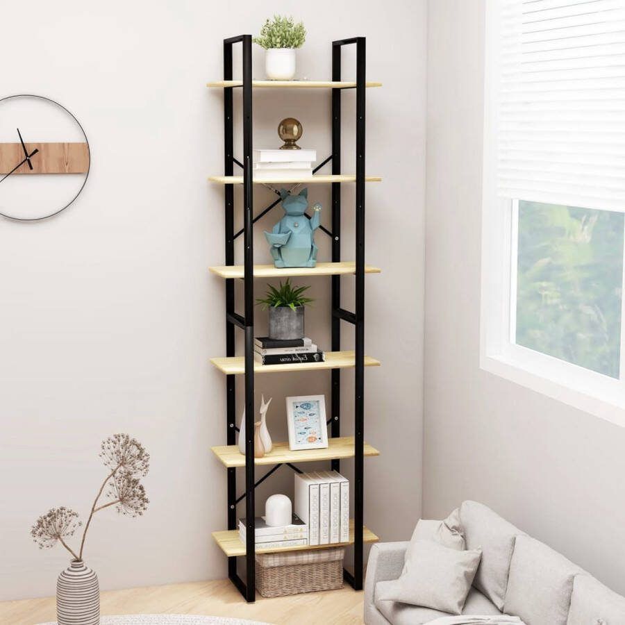 VidaXL -Opbergrek-60x30x210-cm-massief-grenenhout