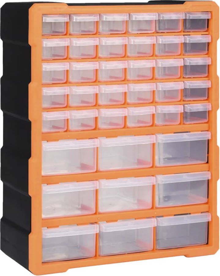 VidaXL -Organiser-met-39-lades-38x16x47-cm