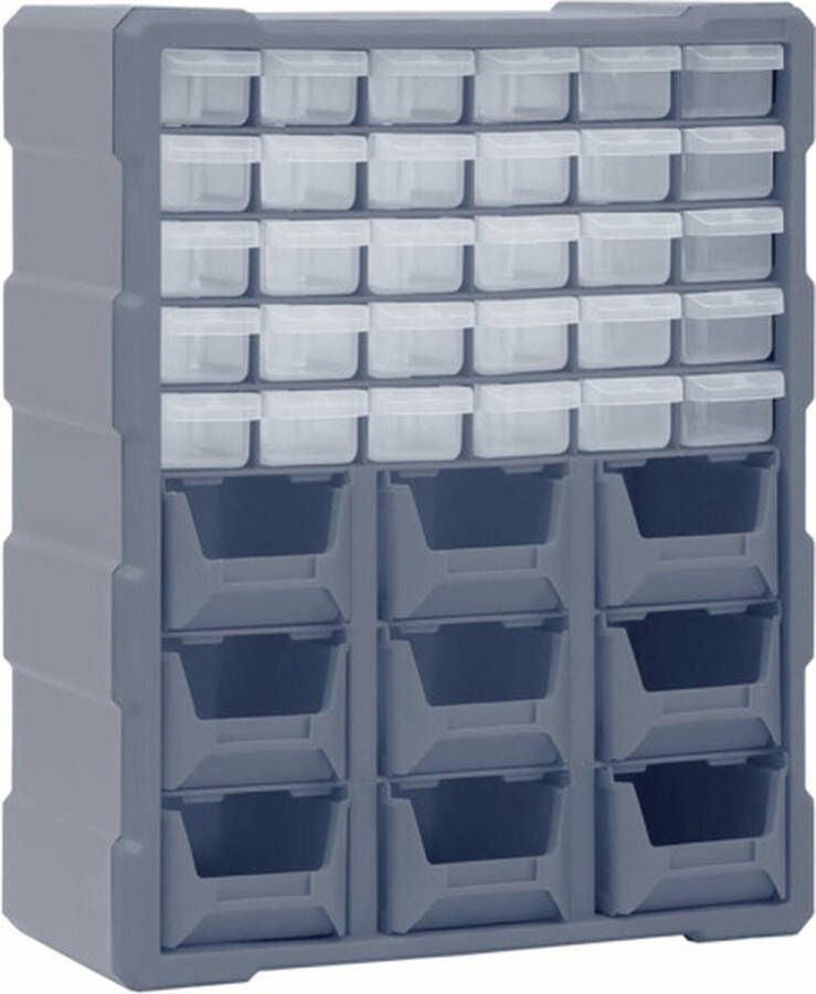 VidaXL -Organiser-met-39-lades-38x16x47-cm