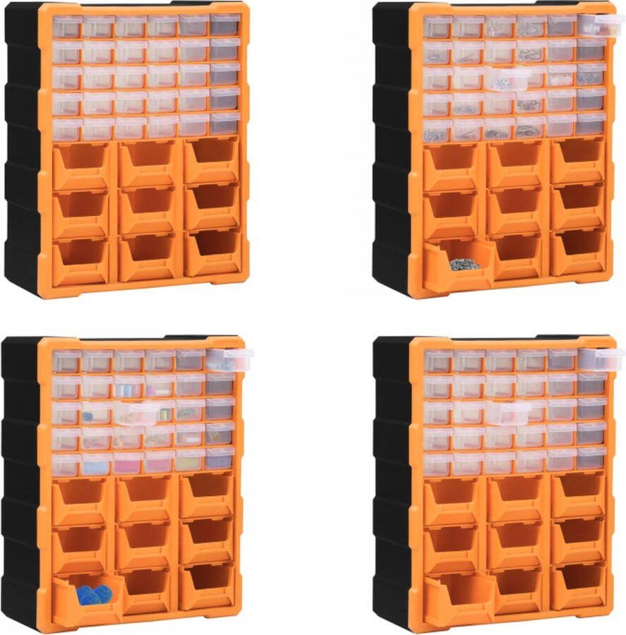 VidaXL Organiser met 39 lades 38x16x47 cm Organiser Organisers Lade Organiser Lade Organisers