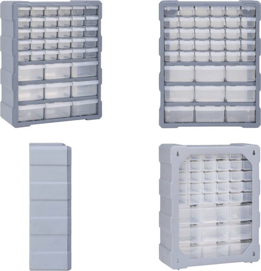 VidaXL Organiser met 39 lades 38x16x47 cm Organiser Organisers Lade Organiser Lade Organisers