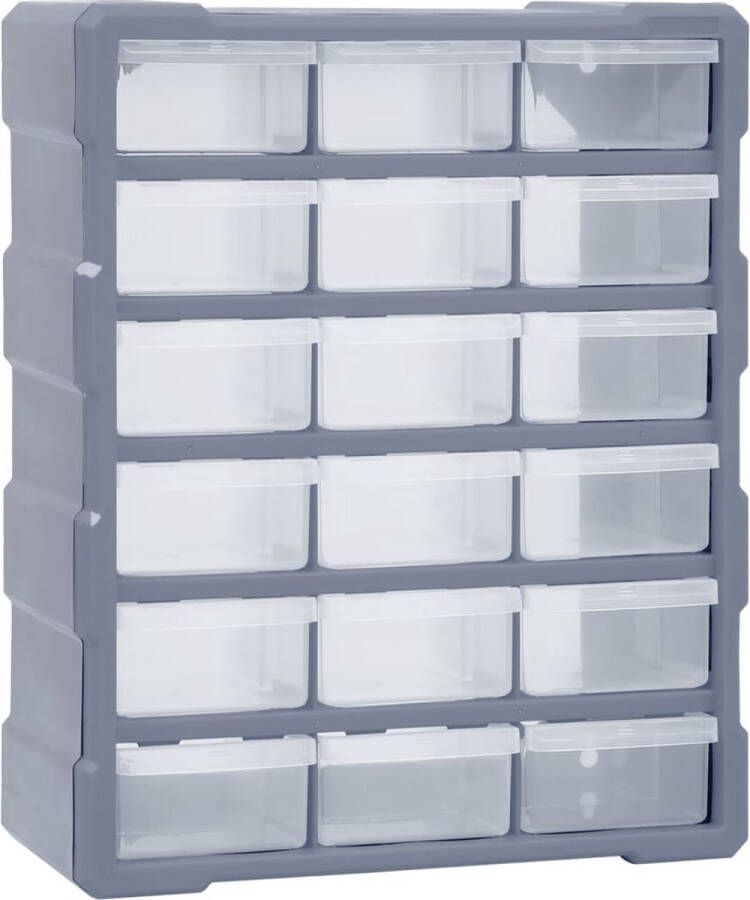 VidaXL -Organiser-met-64-lades-52x16x37 5-cm