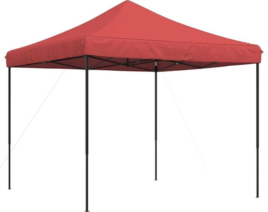 VidaXL Partytent inklapbaar pop-up 292x292x315 cm bordeauxrood