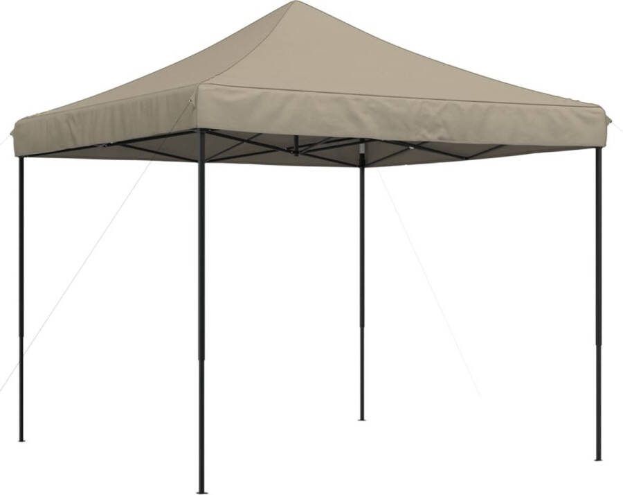 VidaXL Partytent inklapbaar pop-up 292x292x315 cm taupe