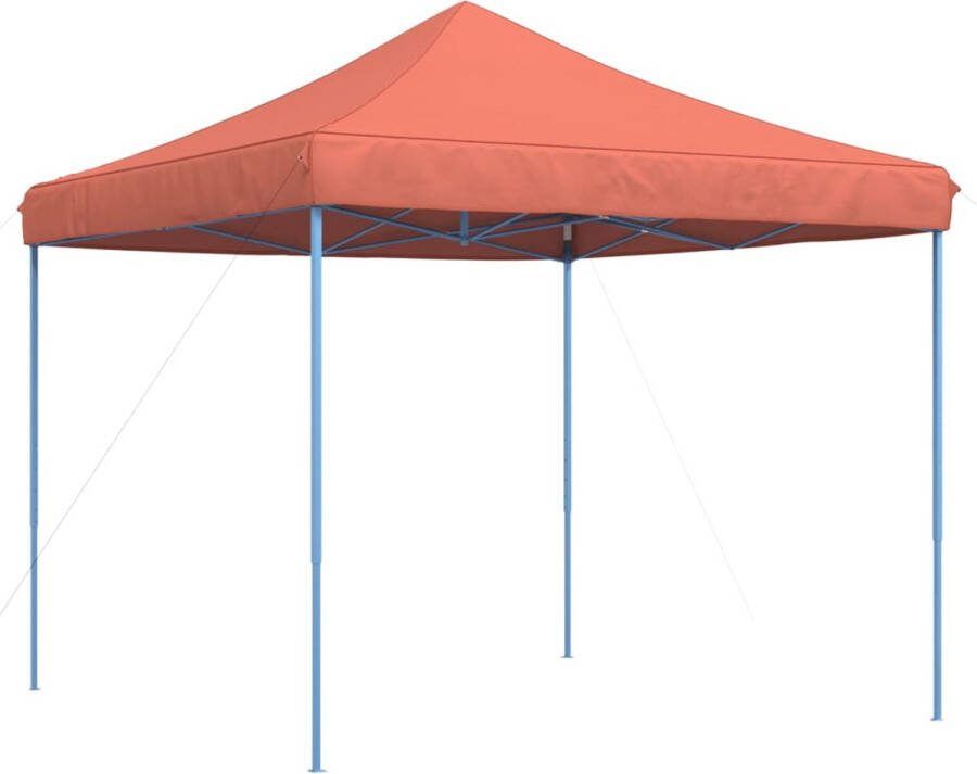 VidaXL Partytent inklapbaar pop-up 292x292x315 cm terracotta