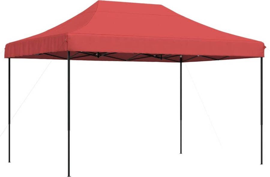 VidaXL Partytent inklapbaar pop-up 410x279x315 cm bordeauxrood