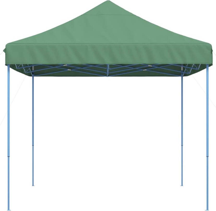 VidaXL Partytent inklapbaar pop-up 410x279x315 cm groen