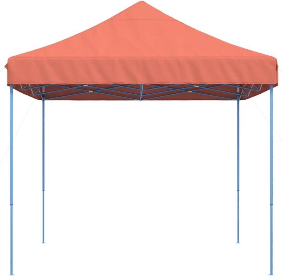 VidaXL Partytent inklapbaar pop-up 410x279x315 cm terracotta
