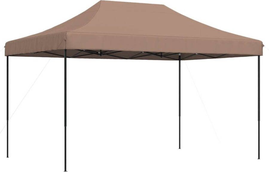 VidaXL Partytent inklapbaar pop-up 440x292x315 cm bruin