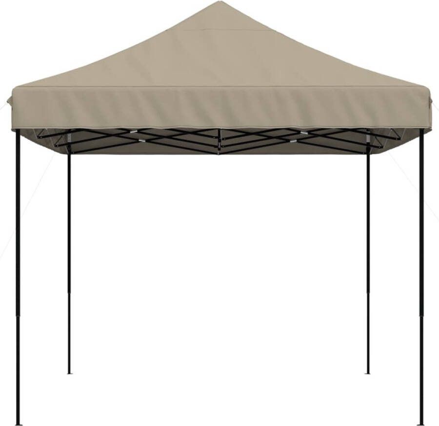 VidaXL Partytent inklapbaar pop-up 440x292x315 cm taupe
