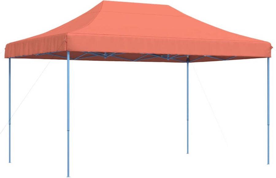 VidaXL Partytent inklapbaar pop-up 440x292x315 cm terracotta