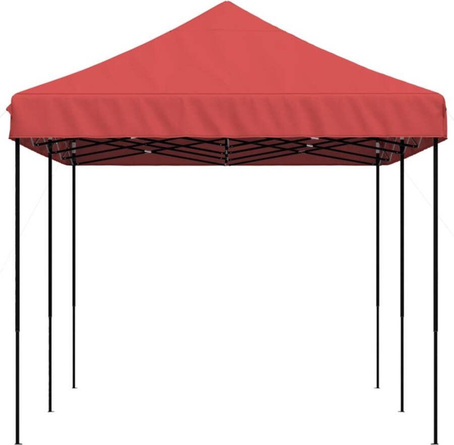 VidaXL Partytent inklapbaar pop-up 580x292x315 cm bordeauxrood