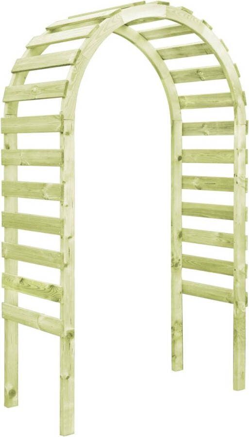 VidaXL -Pergola-130x60x230-cm-geïmpregneerd-grenenhout
