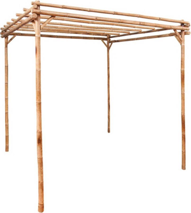 VidaXL -Pergola-170x170x220-cm-bamboe