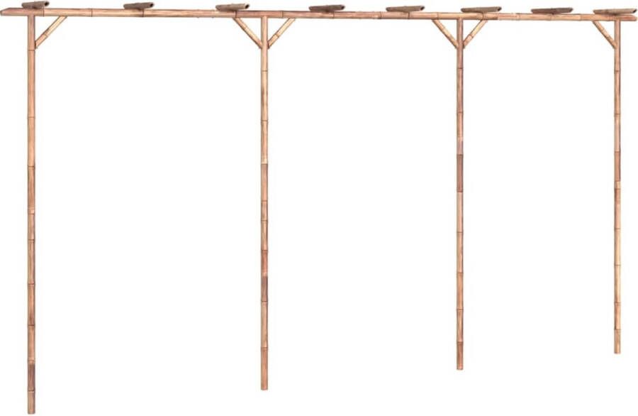 VidaXL -Pergola-385x40x205-cm-bamboe