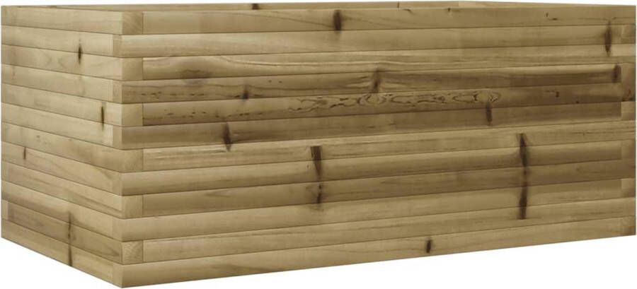 VidaXL Plantenbak 110x60x46 cm geïmpregneerd grenenhout