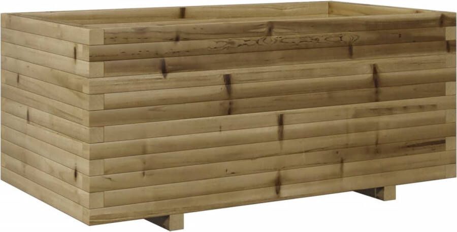 VidaXL Plantenbak 110x60x49 5 cm geïmpregneerd grenenhout