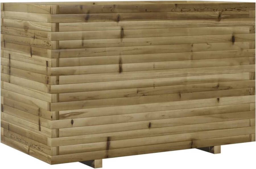 VidaXL Plantenbak 110x60x72 cm geïmpregneerd grenenhout
