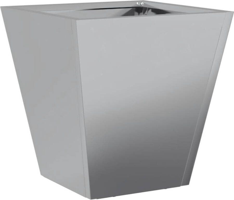 VidaXL Plantenbak 30x30x30 cm gegalvaniseerd staal