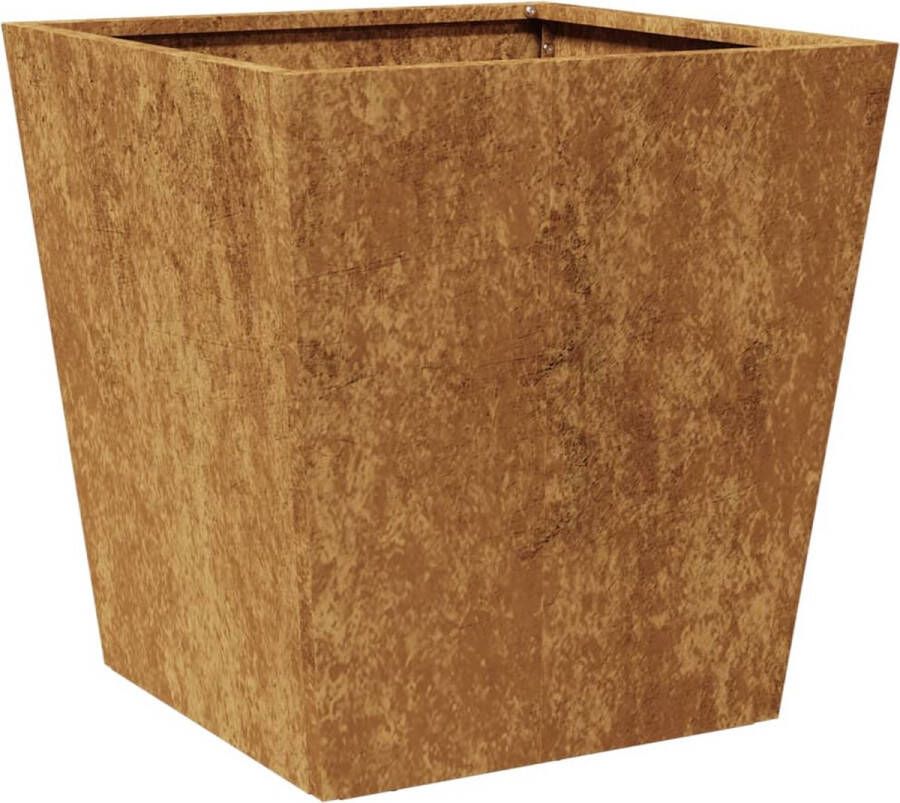 VidaXL Plantenbak 40x40x40 cm cortenstaal