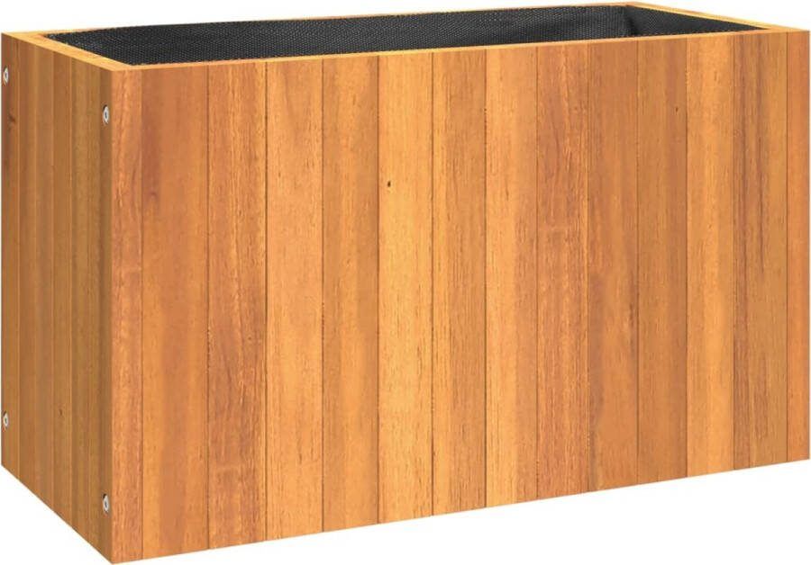 VidaXL Plantenbak 59x27 5x35 cm massief acaciahout