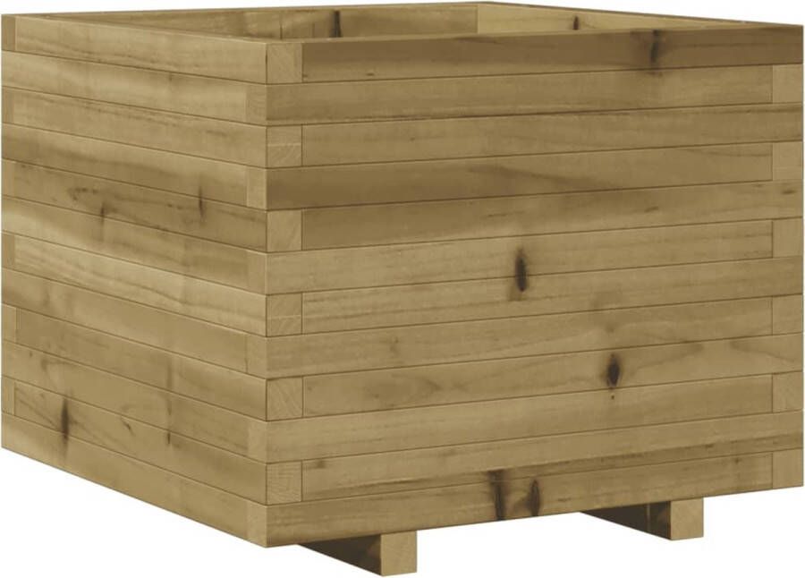 VidaXL Plantenbak 60x60x49 5 cm geïmpregneerd grenenhout