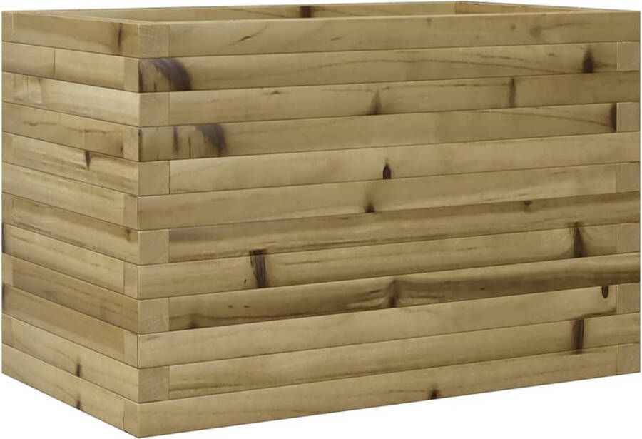 VidaXL Plantenbak 70x40x46 cm geïmpregneerd grenenhout