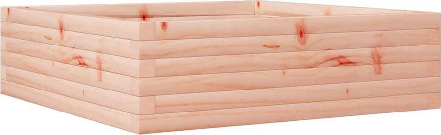 VidaXL Plantenbak 80x80x23 cm massief douglashout