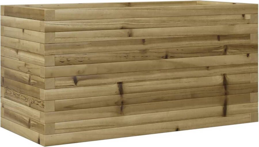 VidaXL Plantenbak 90x40x46 cm geïmpregneerd grenenhout
