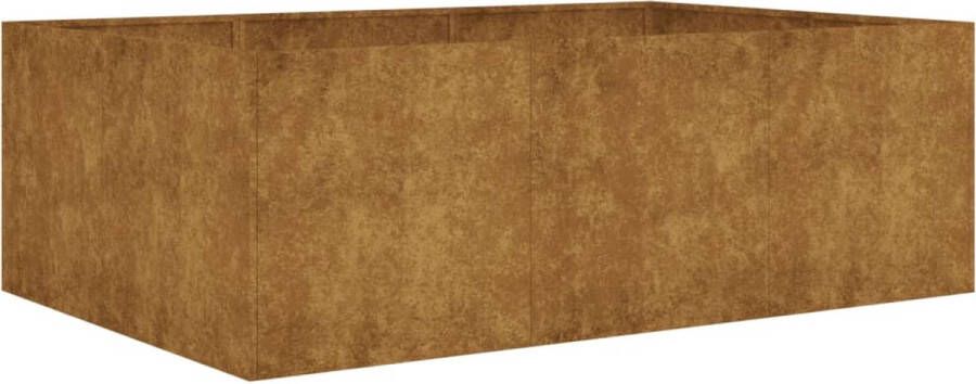 VidaXL -Plantenbak-verhoogd-120x80x40-cm-cortenstaal